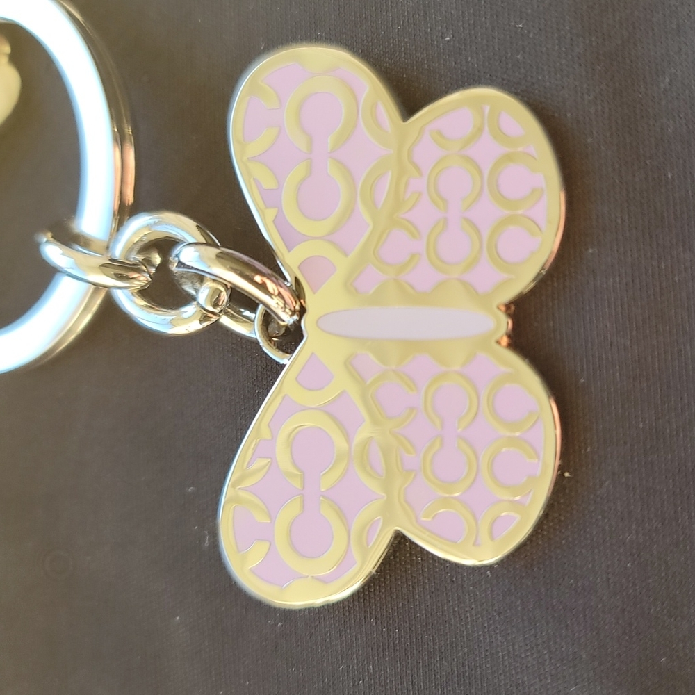 Coach Butterfly Keychain - Picture 8 of 9